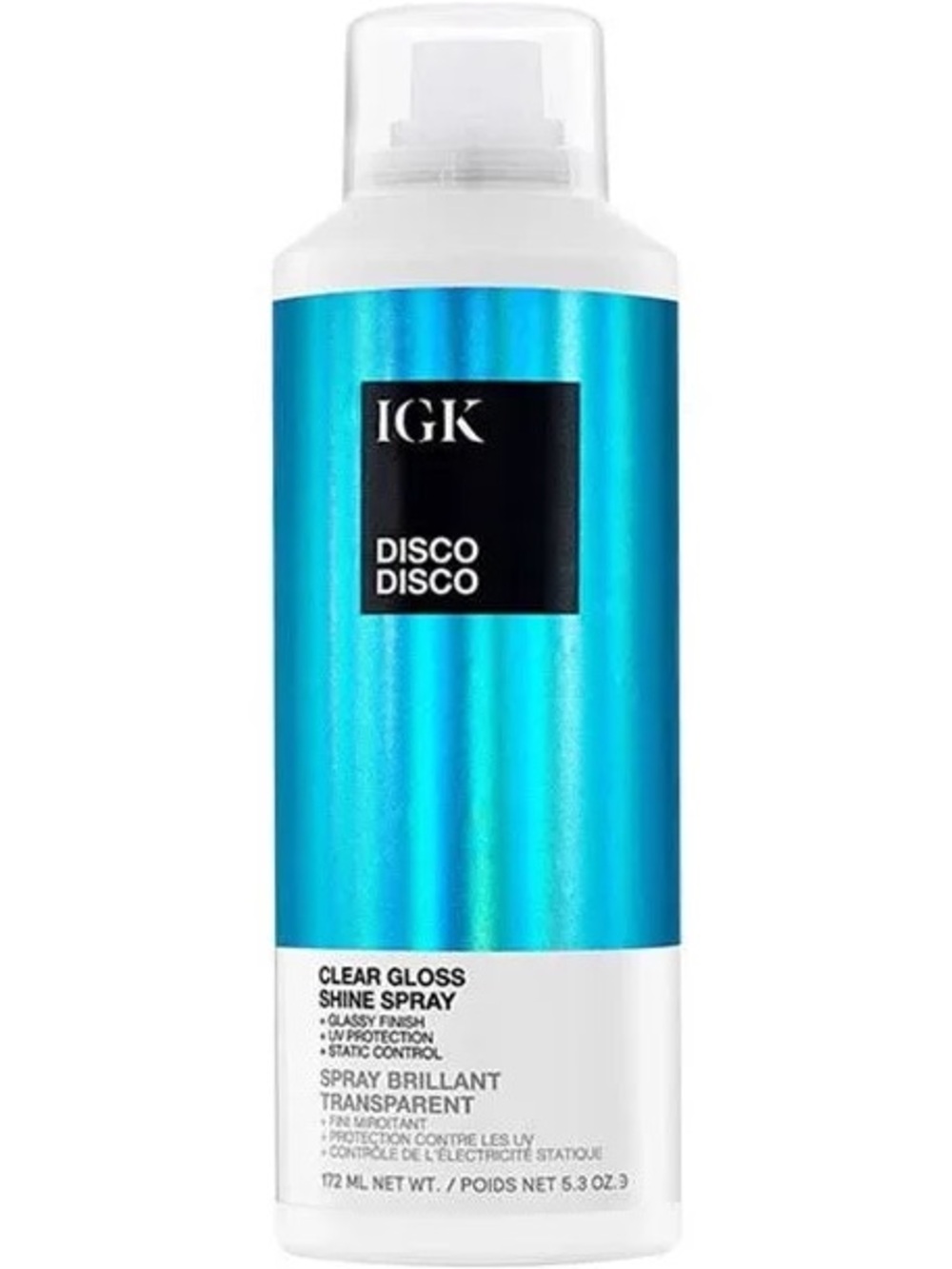 IGK Disco Disco Clear Gloss Shine Spray